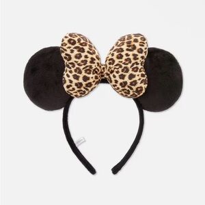 Primark Black and Leopard Print Headband